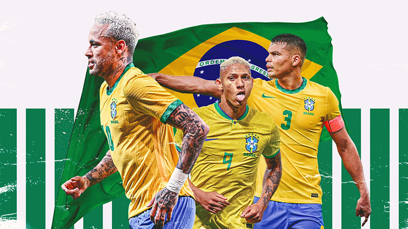 Top 8 đội tuyển vô địch World Cup nhiều nhất hiện nay 2 Đội tuyển bóng đá quốc gia Brazil là đội tuyển vô địch World Cup nhiều nhất