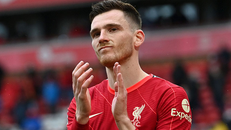 Hậu vệ cánh Real bổ sung Andy Robertson để có đội hình trong mơ